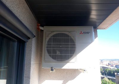 trabajo de instalación de aire acondicionado en Ourense y Galicia